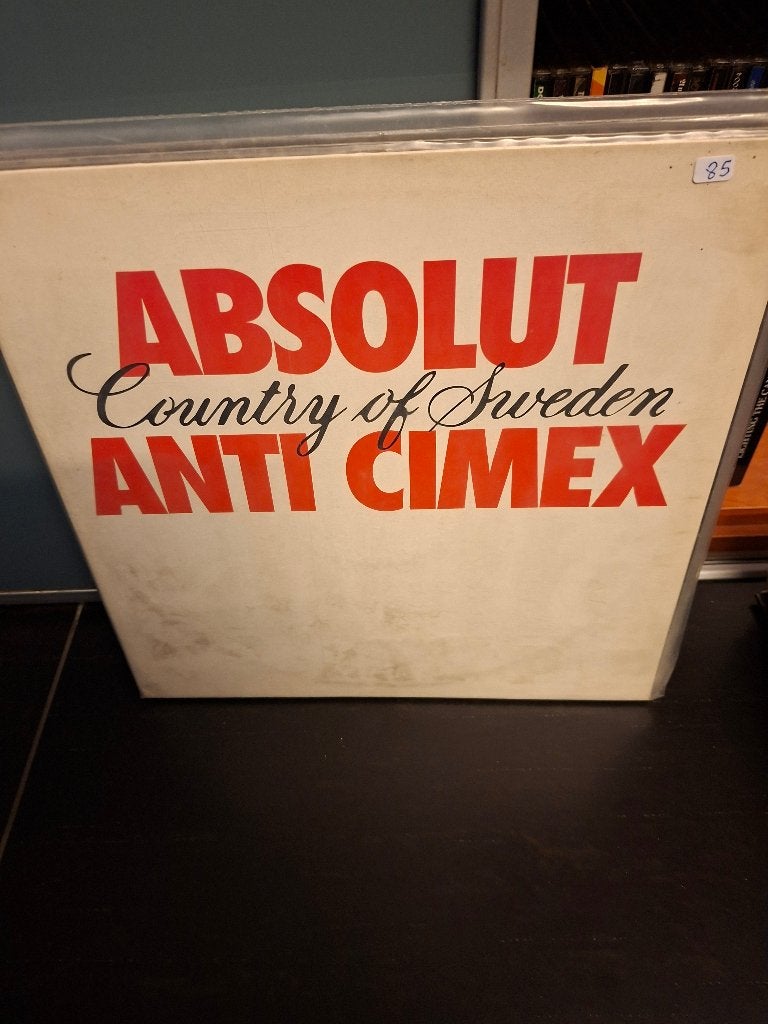 lp - anti cimex - absolut country of sweden - vak 5, LP, Ophalen of Verzenden, Zo goed als nieuw, Originele persing