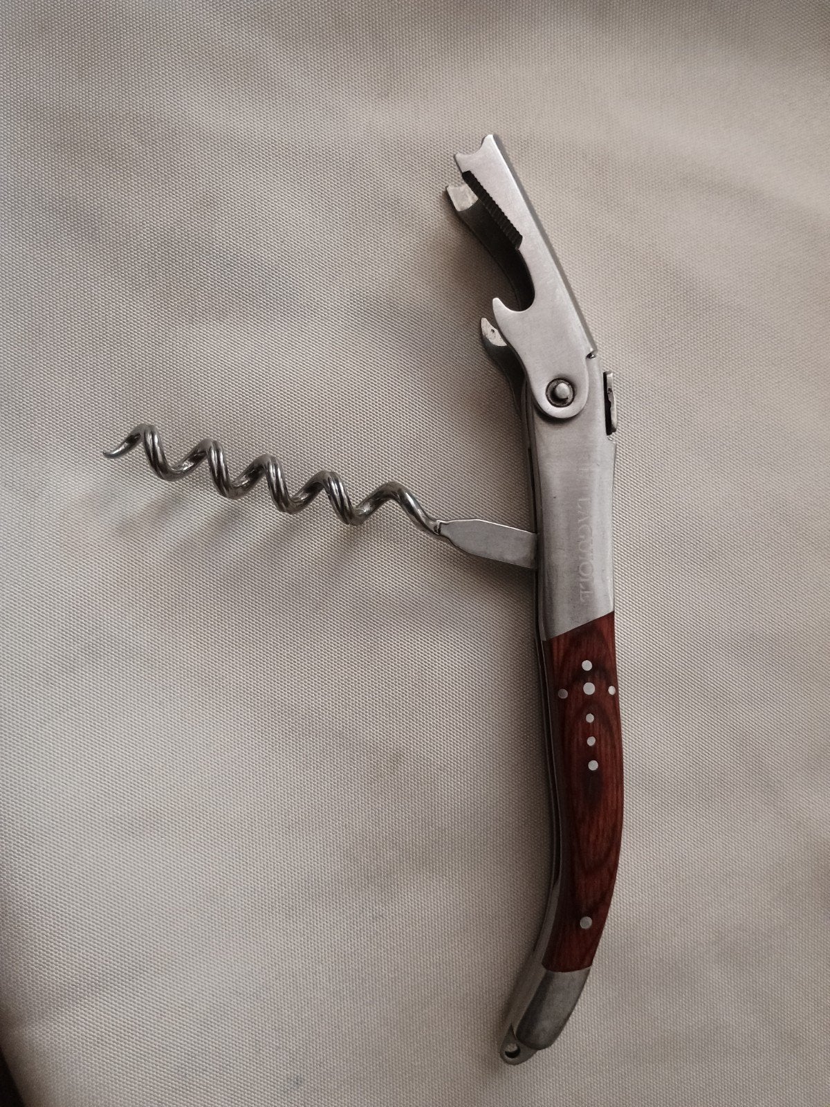 Laguiole flessenopener, Verzamelen, Ophalen of Verzenden