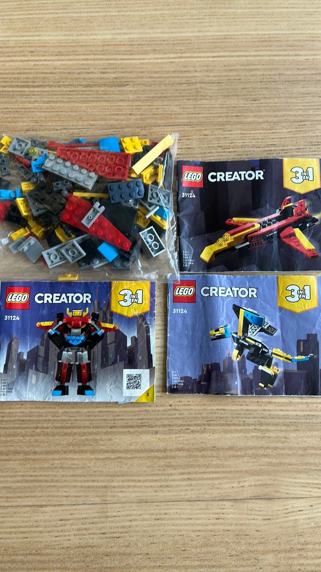 Lego Creator 31124, complet, Enlèvement ou Envoi, Lego, Ensemble complet, Instructions incluses