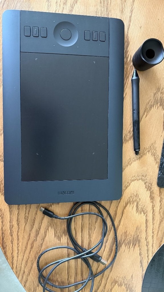 Wacom Intuos Pro Small, Computers en Software, Tekentablets, Ophalen, Gebruikt, Bedraad, Wacom