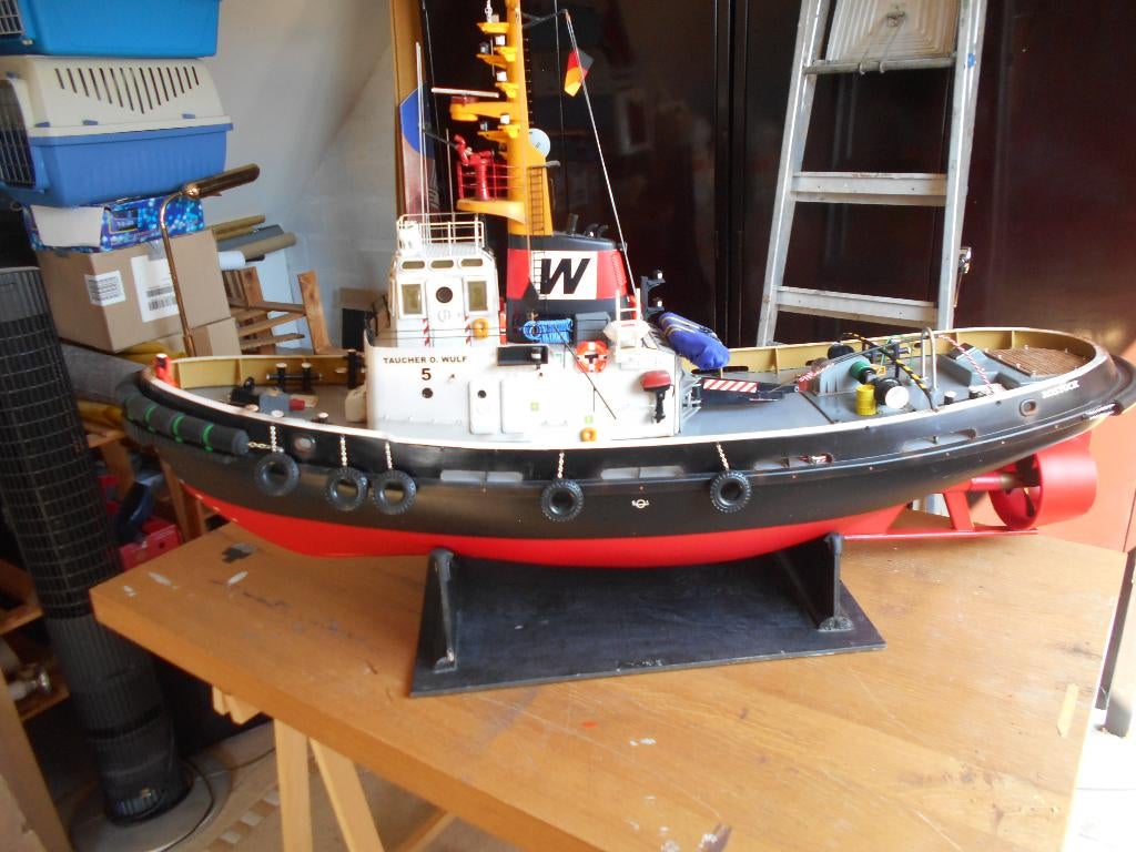 Taucher O Wulf 5, Hobby en Vrije tijd, Modelbouw | Boten en Schepen, Ophalen