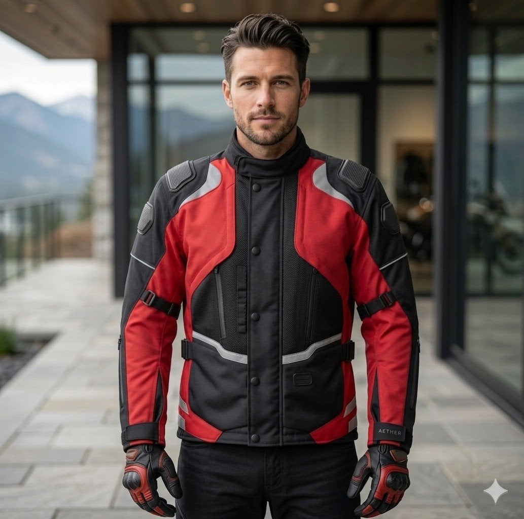 600D cordura textiel motorjas nieuwe CE protectoren, Verzenden, Nieuw met kaartje, Jas | textiel