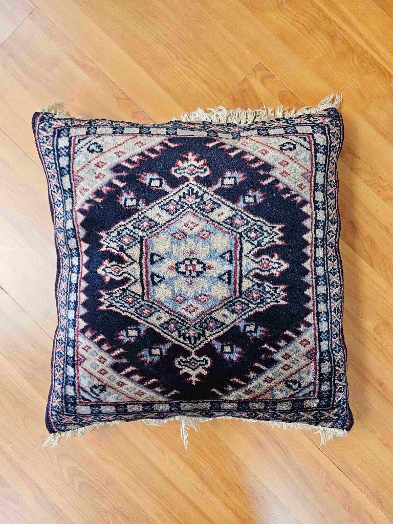 Oosters tapijtkussen 47/47 cm, Verzenden, Gebruikt, Oosters