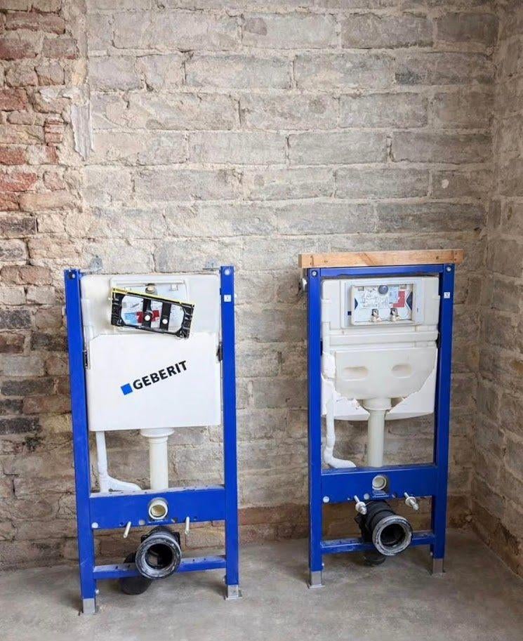 Frame hangtoilet Geberit Up 100, Doe-het-zelf en Bouw, Ophalen, Gebruikt, Toilet
