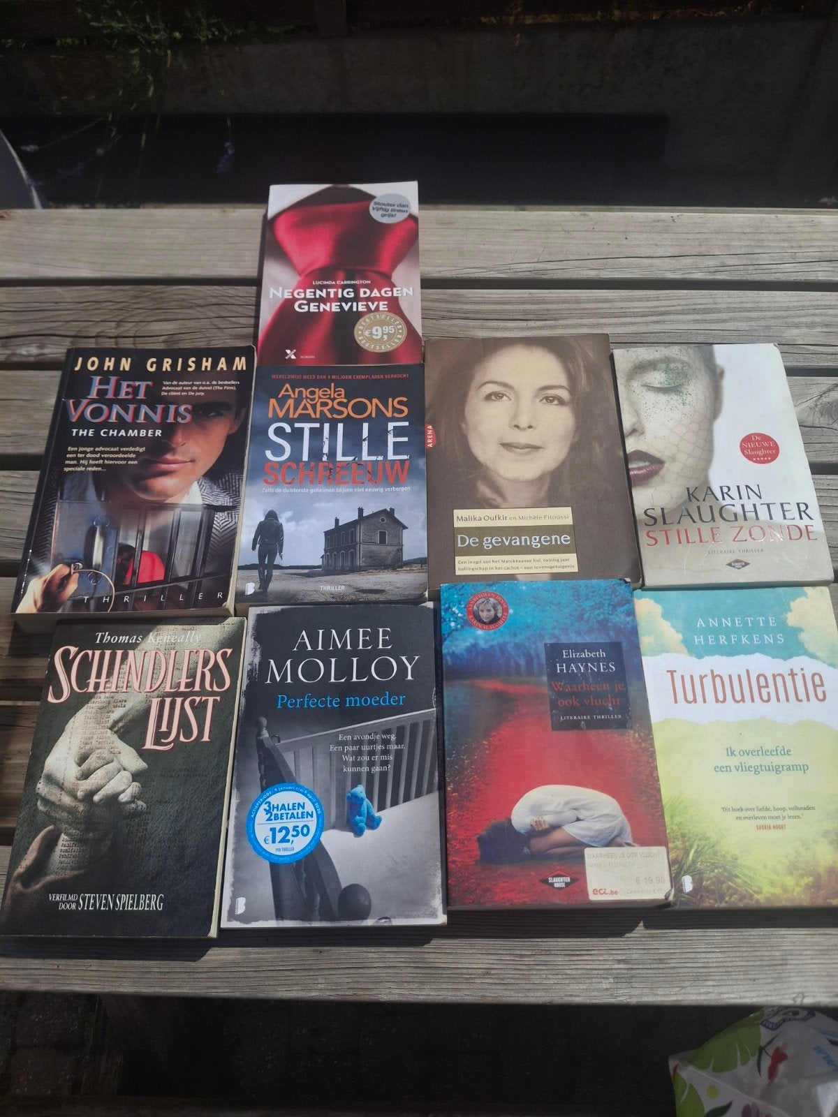 Boeken, Enlèvement