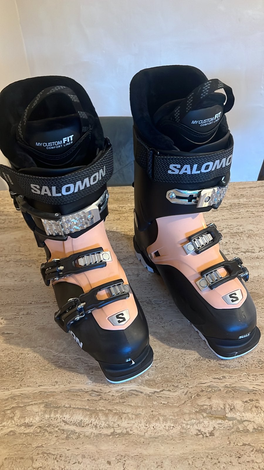 Chaussures de ski Salomon QST Access 60 W — taille 24/24.5, Sports & Fitness, Ski & Ski de fond, Enlèvement, Chaussures, Ski, Salomon