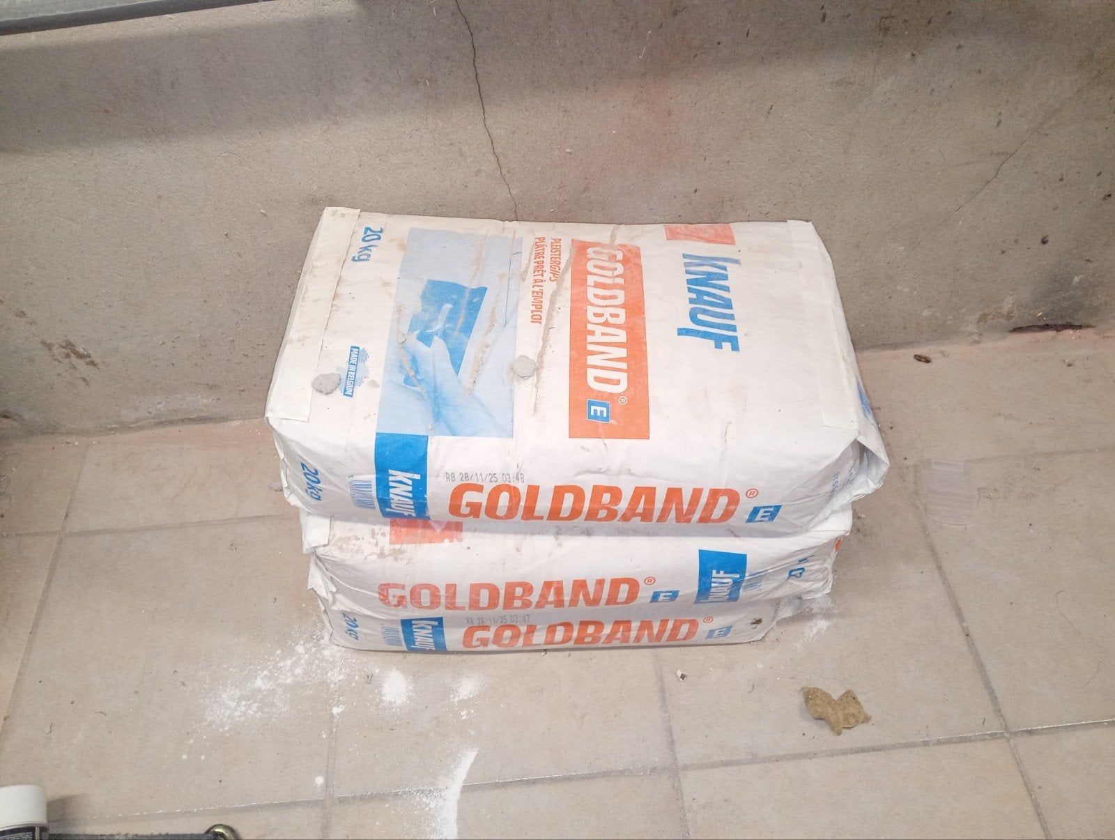 Goldband 15 euro voor 3, Bricolage & Construction, Isolation & Étanchéité, Enlèvement, Neuf