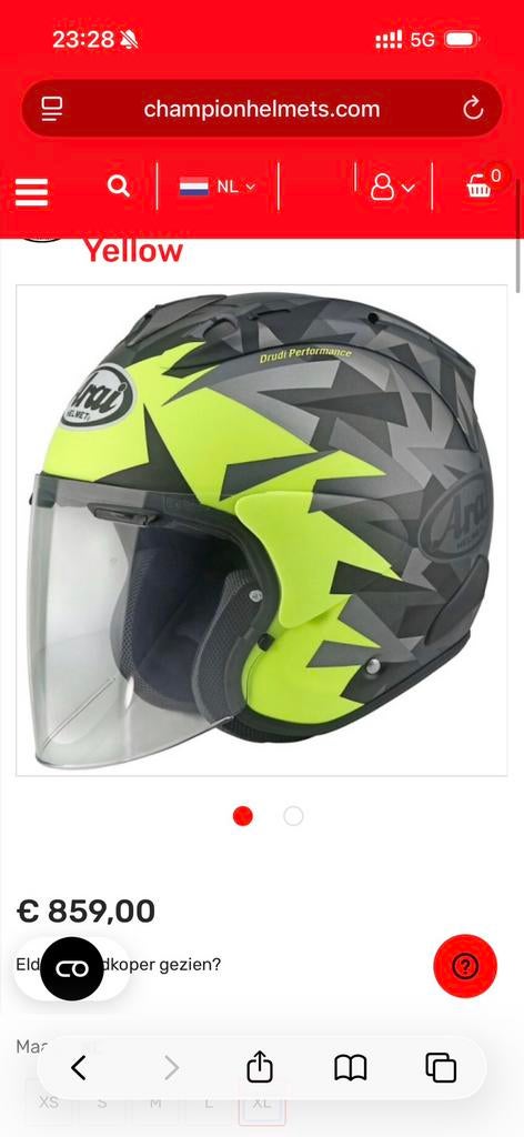 Casque Arai Neuf JAMAIS PORTÉ TAILLE XL, Motos, Femmes, Arai, XL, Enlèvement