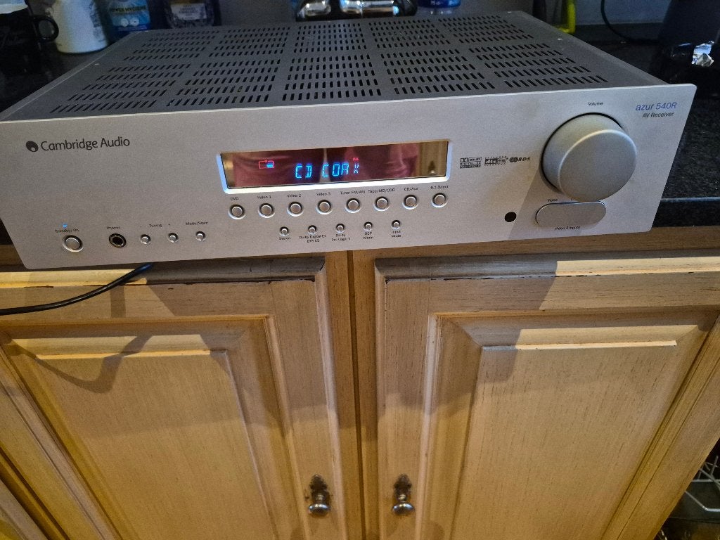 Récepteur AV Cambridge Audio Azur 540R, TV, Hi-fi & Vidéo, Autres marques, Enlèvement ou Envoi, Comme neuf, 120 watts ou plus