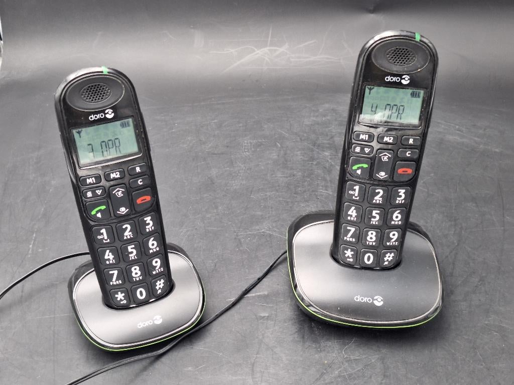 Doro draadloze telefoonset voor ouderen, nieuwstaat, Enlèvement ou Envoi, Comme neuf, 2 combinés