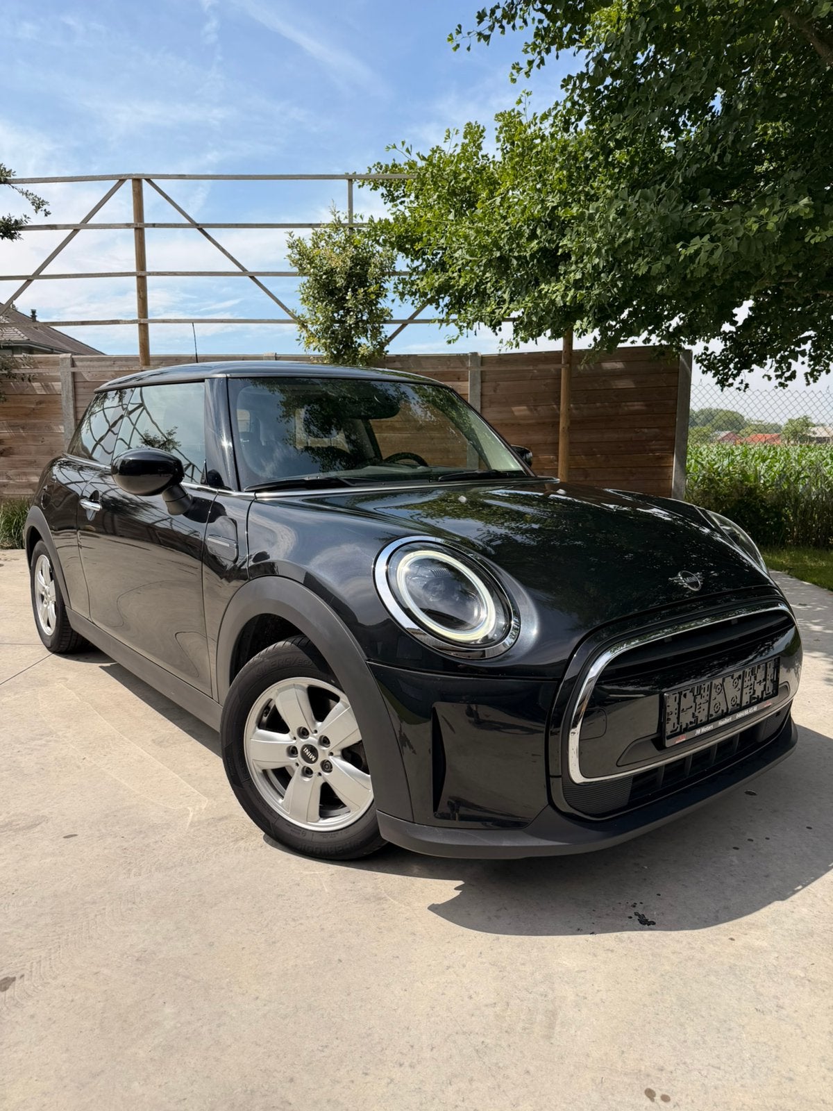 Mini cooper automaat mét garantie, Auto's, Stof, Zwart, Bedrijf, Adaptive Cruise Control