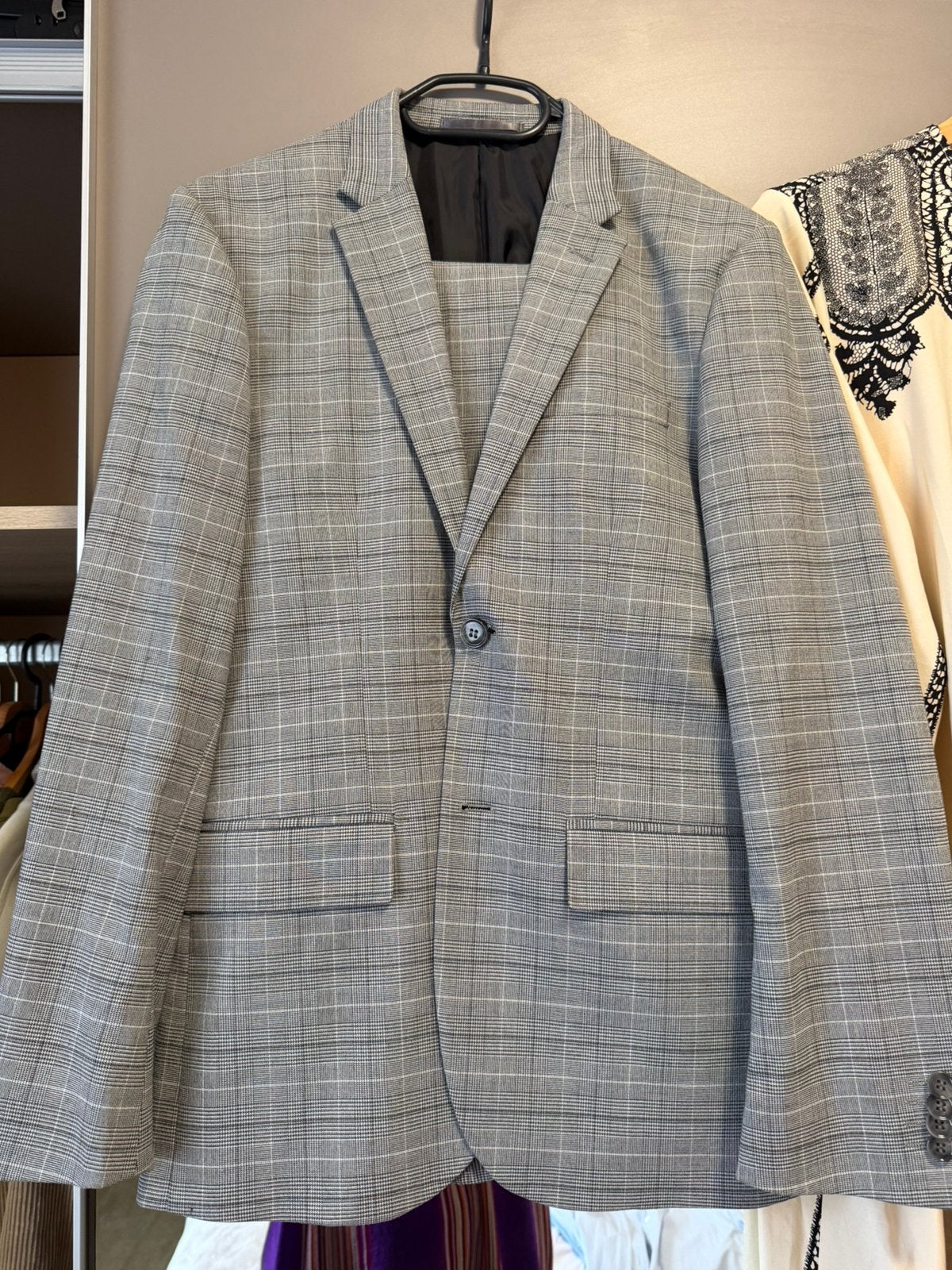 Suit / pak, Ophalen of Verzenden, Zo goed als nieuw, Maat 48/50 (M), Grijs