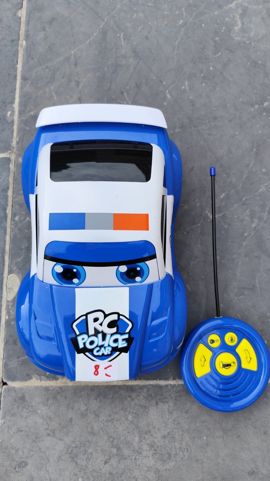 Voiture de police RC avec télécommande, Enfants & Bébés, Enlèvement ou Envoi, Comme neuf, Télécommande