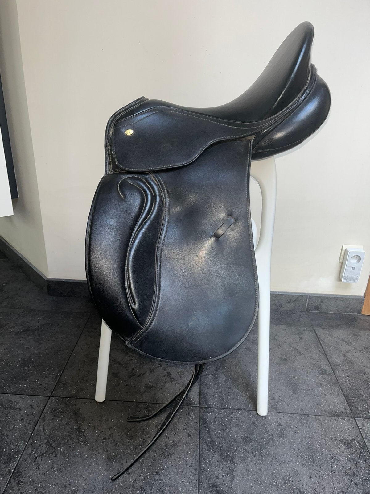 Dressuurzadel 16 inch, Dieren en Toebehoren, Ophalen, Gebruikt, Dressuur