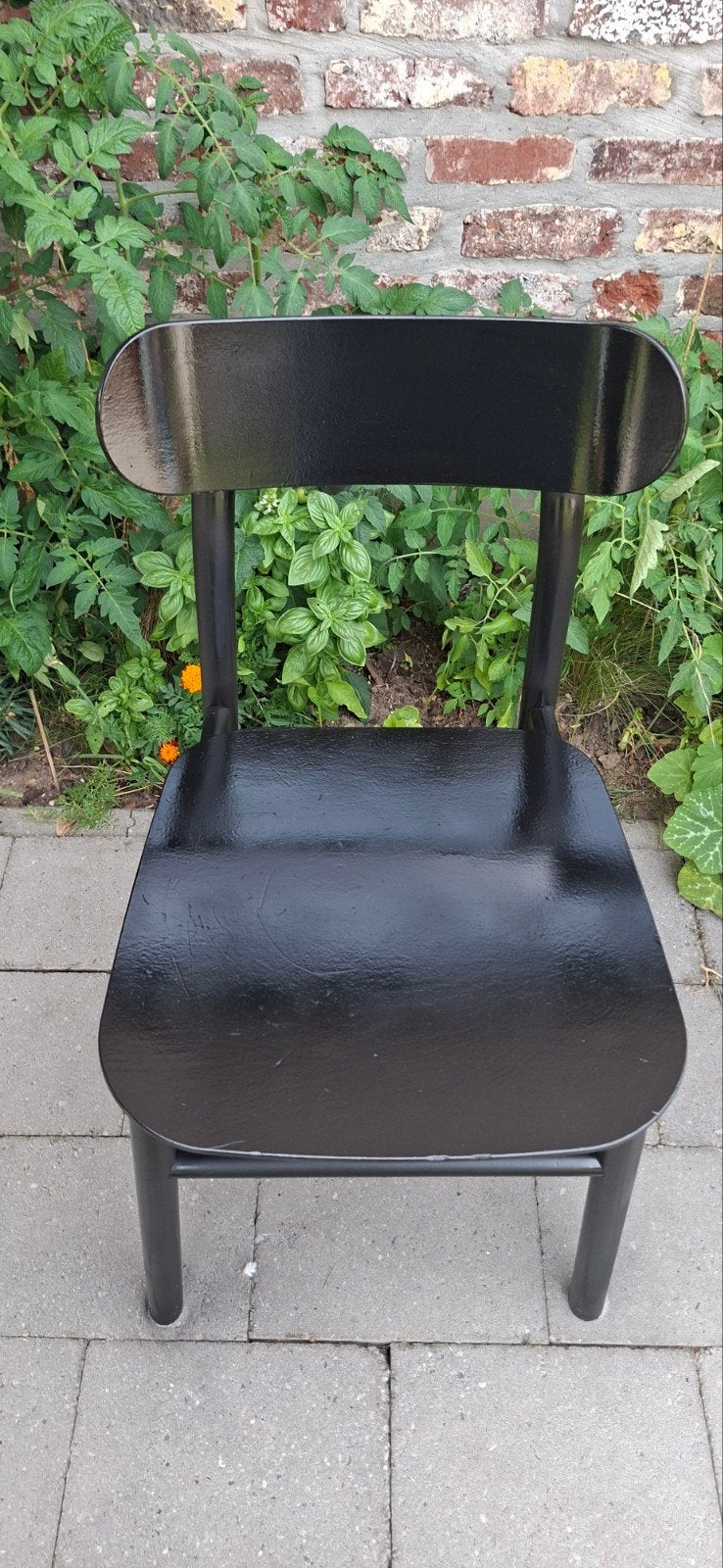 Keukenstoel zwart, Huis en Inrichting, Stoelen, Ophalen, Drie, Zwart, Nieuw
