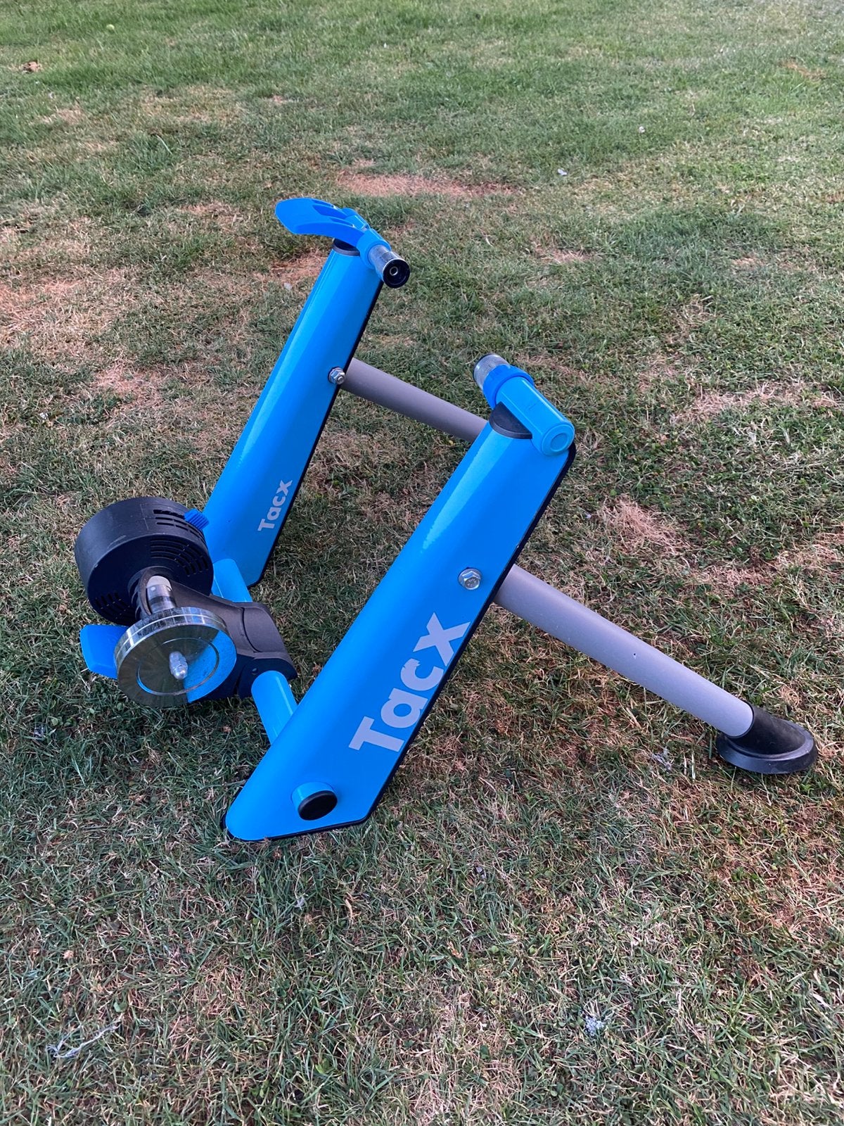 Tacx fietstrainer Blue Twist, Ophalen, Gebruikt