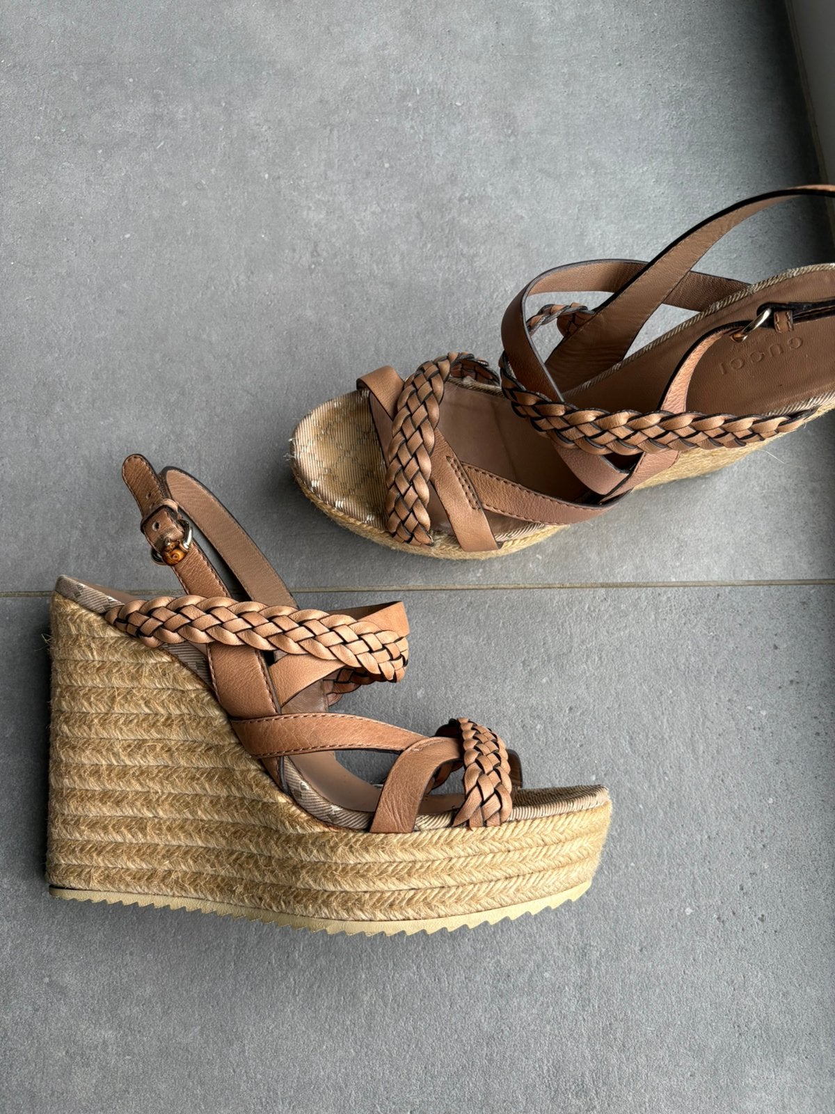 Originele Gucci espadrille wedges maat 40, Kleding | Dames, Ophalen