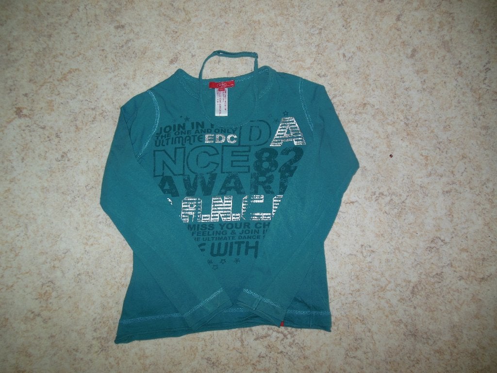 longsleeve EDC 128, Enfants & Bébés, Enlèvement ou Envoi, Hollister - EDC by Esprit, Fille, Chemise ou À manches longues