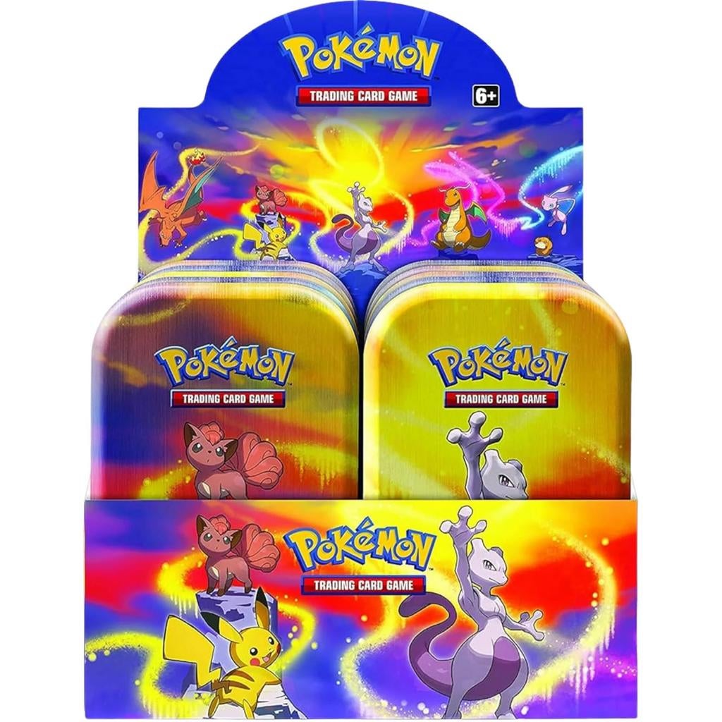 Pokémon Kanto Mini Tin Display (10) – Nieuw & Sealed, Enlèvement ou Envoi, Neuf, Booster