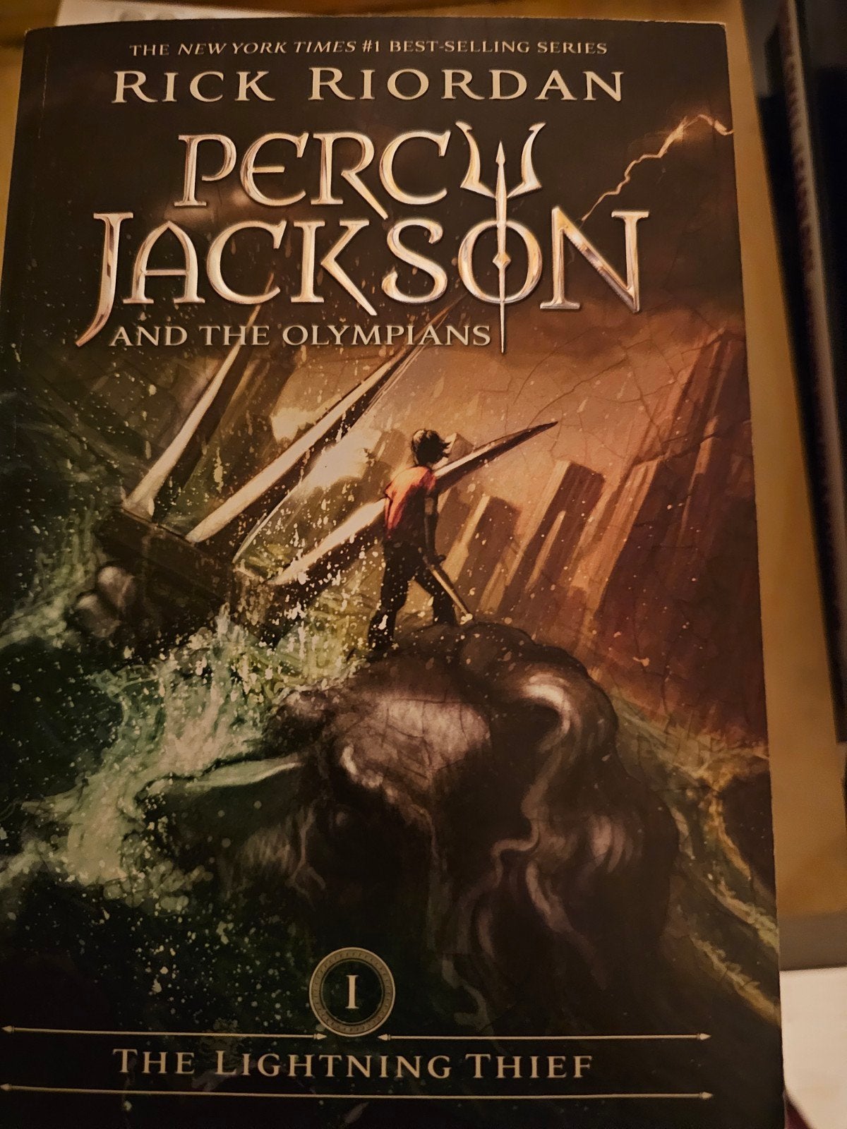 percy jackson and the olympians, Livres, Enlèvement