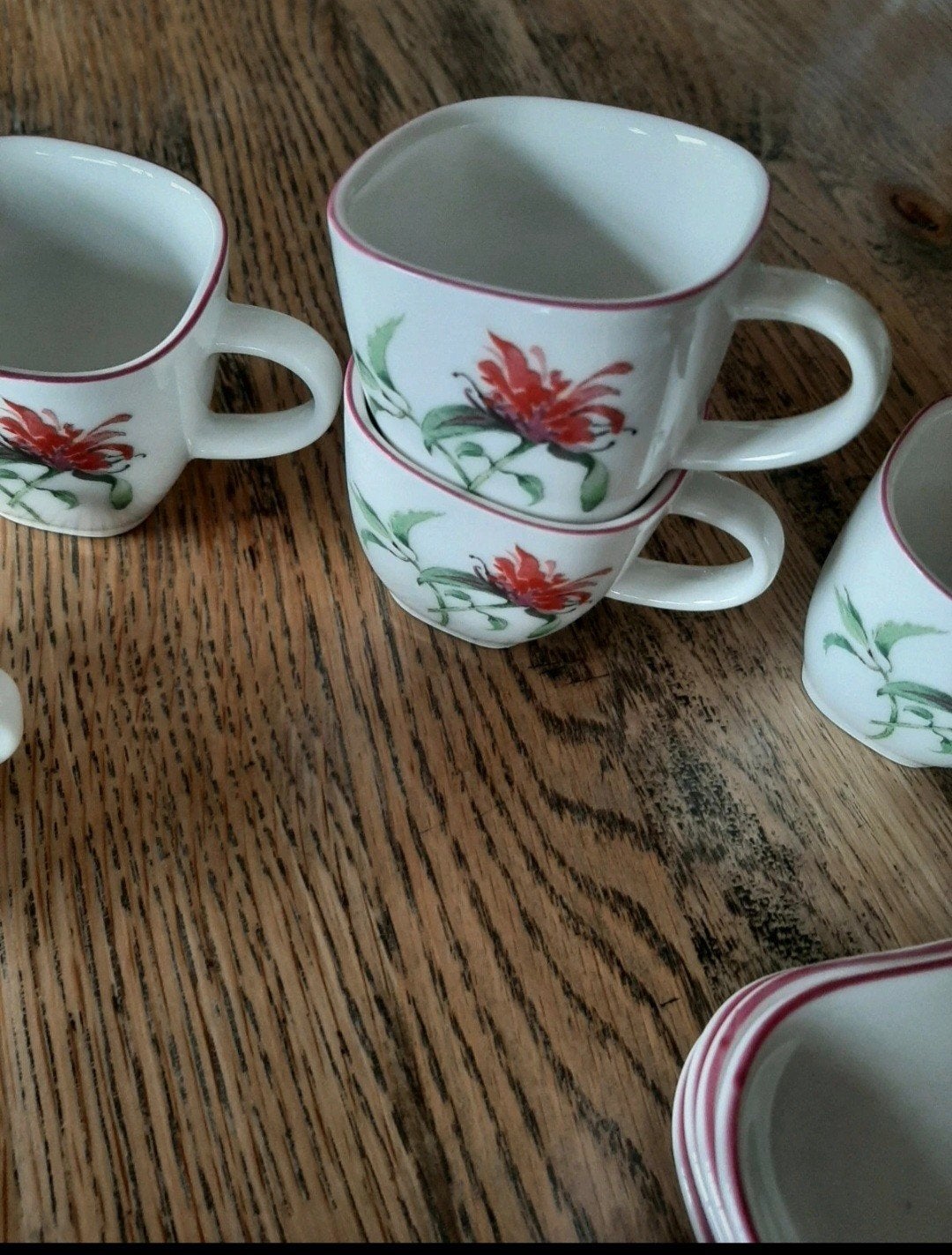 Espressotasjes en onderbordjes Villeroy & Boch, Ophalen, Effen