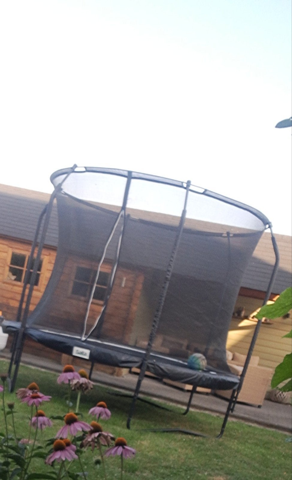 Trampoline salta premium black edition 2jaar oud, Ophalen, Zo goed als nieuw