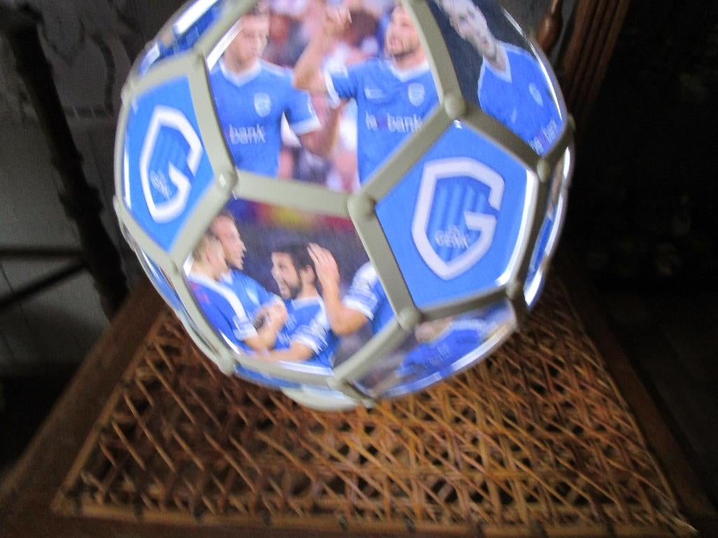 lamp van de voetbal ploeg van Genk verzamelstuk, Ophalen, Gebruikt