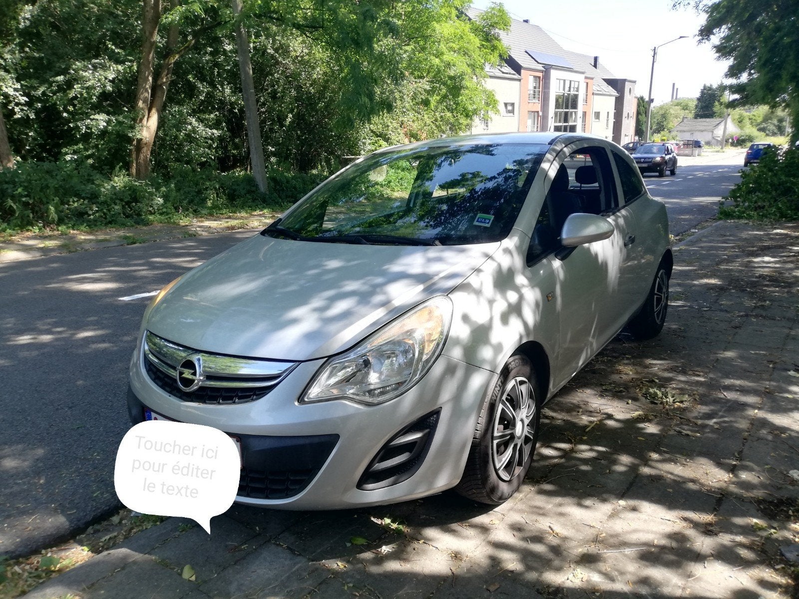 Opel corsa prête à immatriculer 0498 052978, Auto's, Opel, Euro 5, Zwart, Bluetooth, Particulier