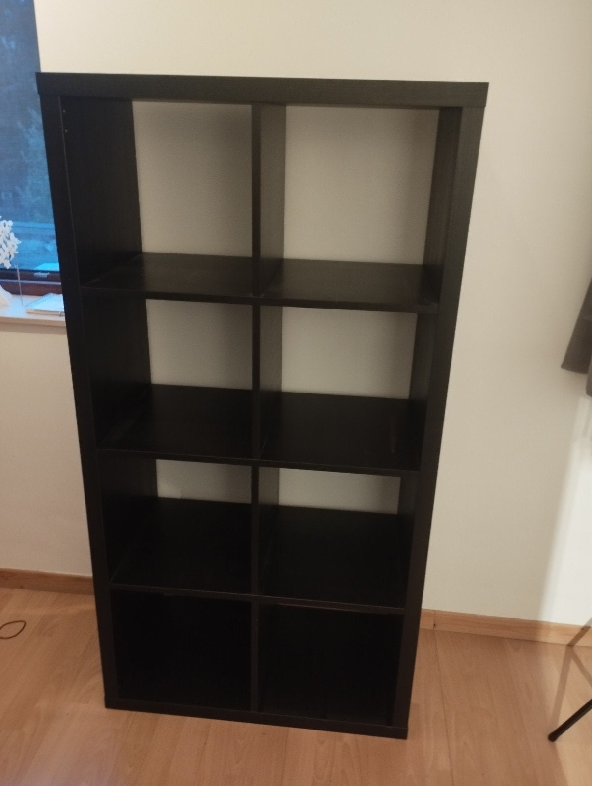 bibliothèque Ikea KALLAX noire, Enlèvement, Utilisé