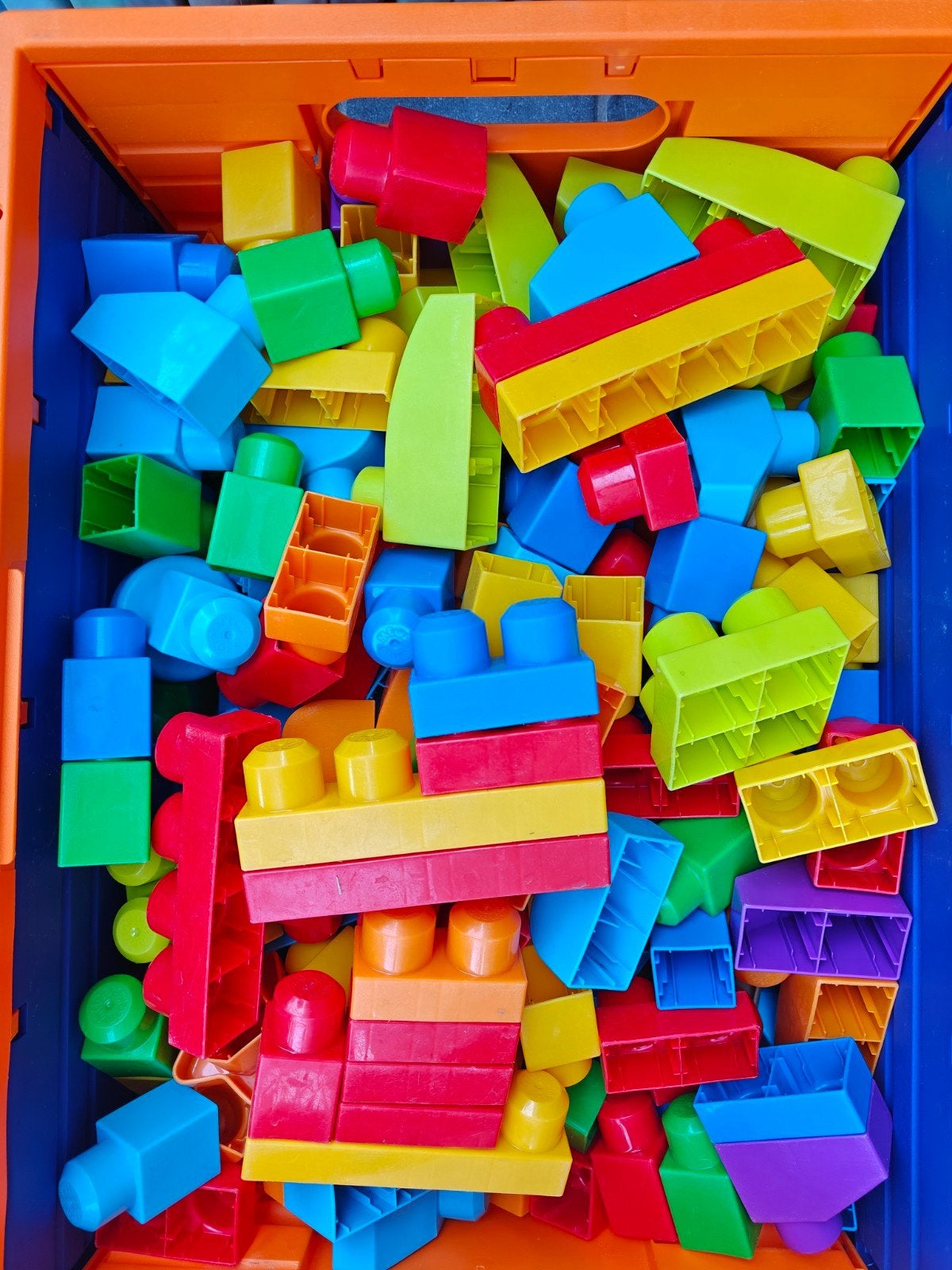 Mega Bloks (zeker 100 stuks), Ophalen, Zo goed als nieuw