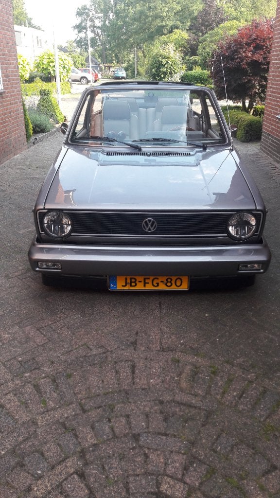 GOLF 1 GTI CABRIOLET TOPSTAAT, Autos, Cuir, Argent ou Gris, Achat, Interruption de démarrage