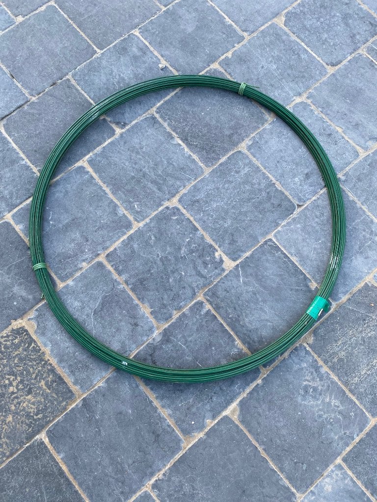 Bekaert staaldraad Betafence spandraad  groen 2,7 – 3,5 mm, Tuin en Terras, Ophalen, Nieuw, 20 meter of meer, Draad