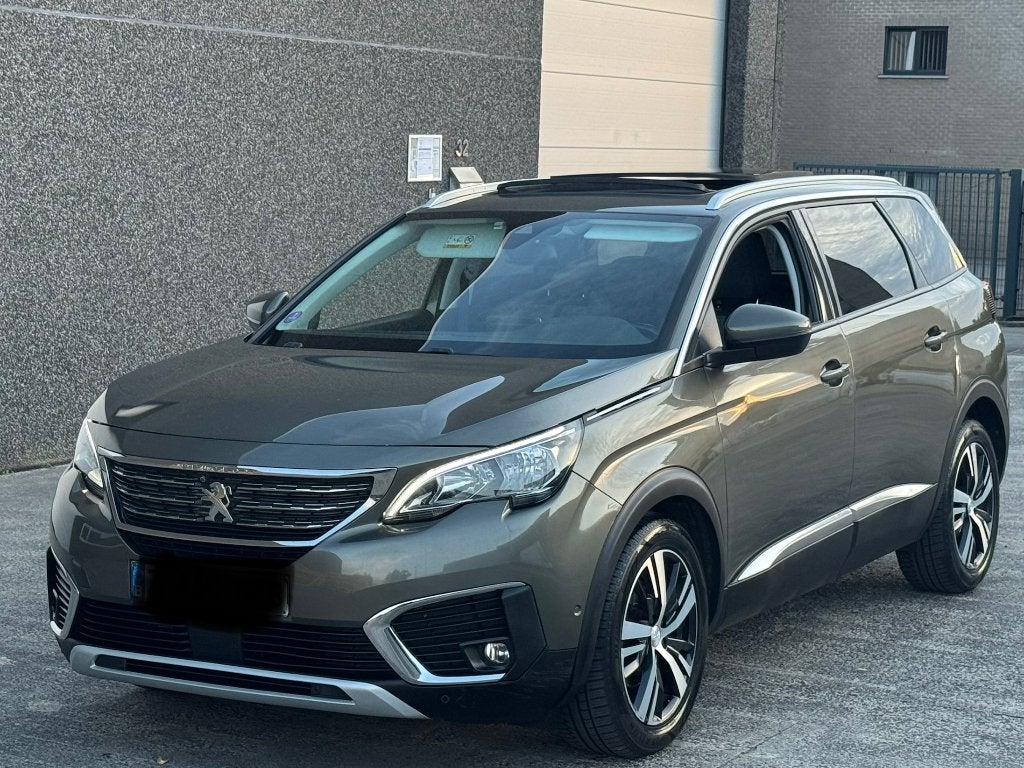 PEUGEOT 5008 1.2i ESSENCE 7PLACES FULL OPTIONS 2019MODEL, Cuir, Argent ou Gris, Achat, Euro 6