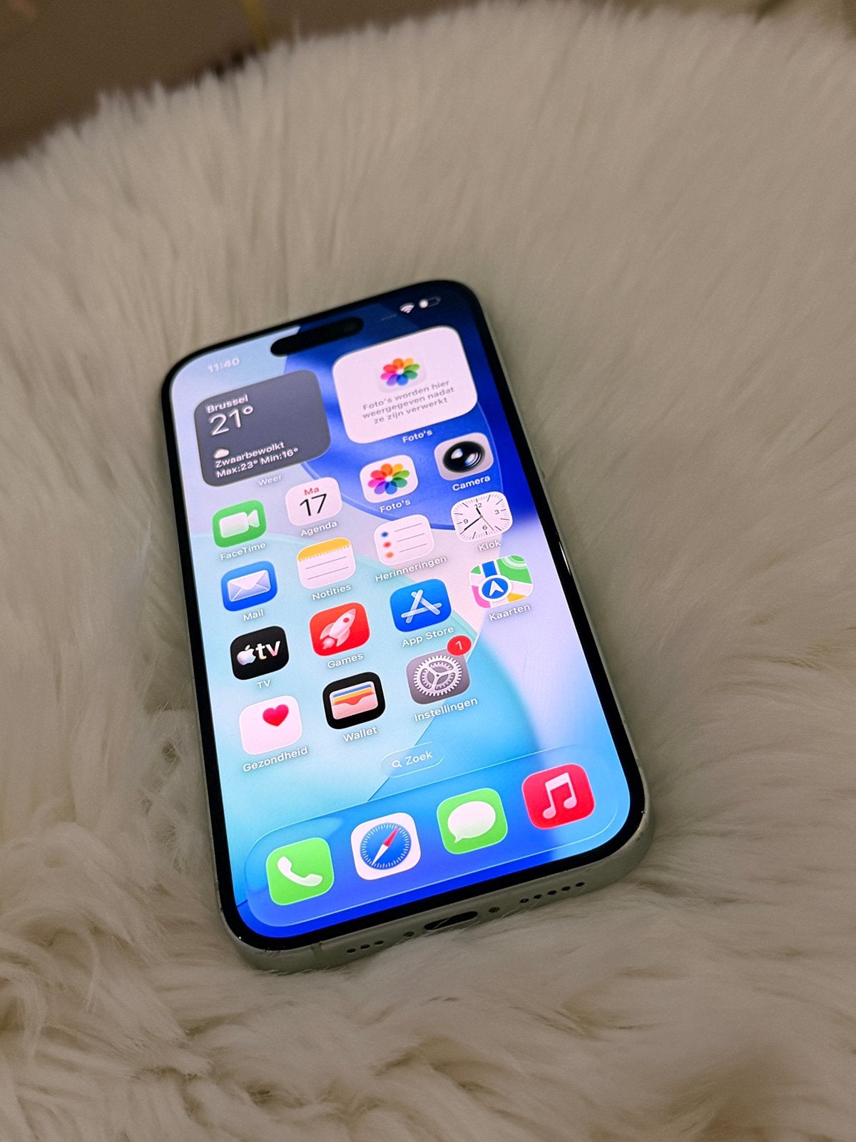 Iphone 15 128GB Groen, Télécoms, Téléphonie mobile | Apple iPhone, Enlèvement, Comme neuf, Vert, IPhone 15