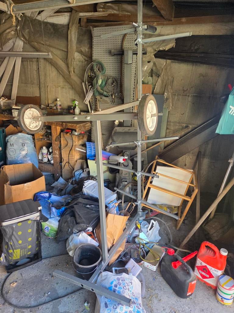 Schuur en spuitstandaard 50, Tuin en Terras, Ophalen