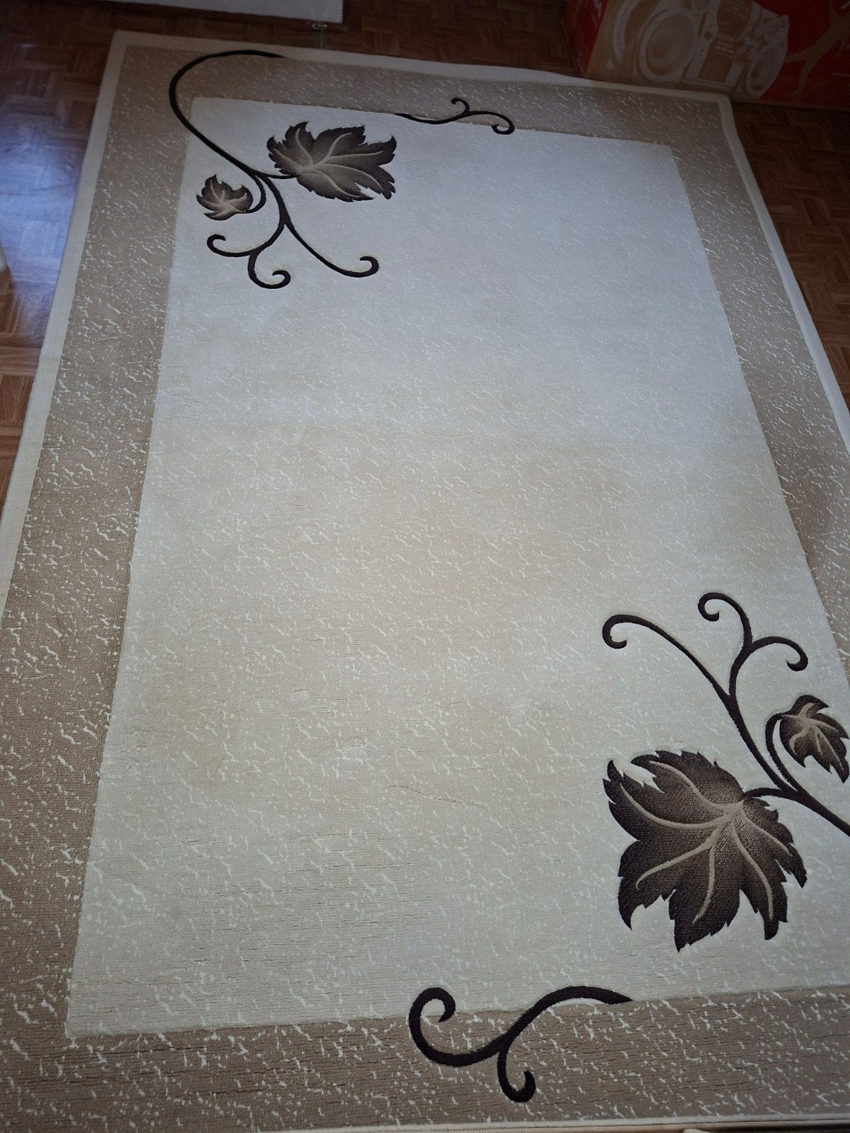 Tapijt van het merk Gümüssuyu, Maison & Meubles, 200 cm ou plus, Beige, 150 à 200 cm, Enlèvement