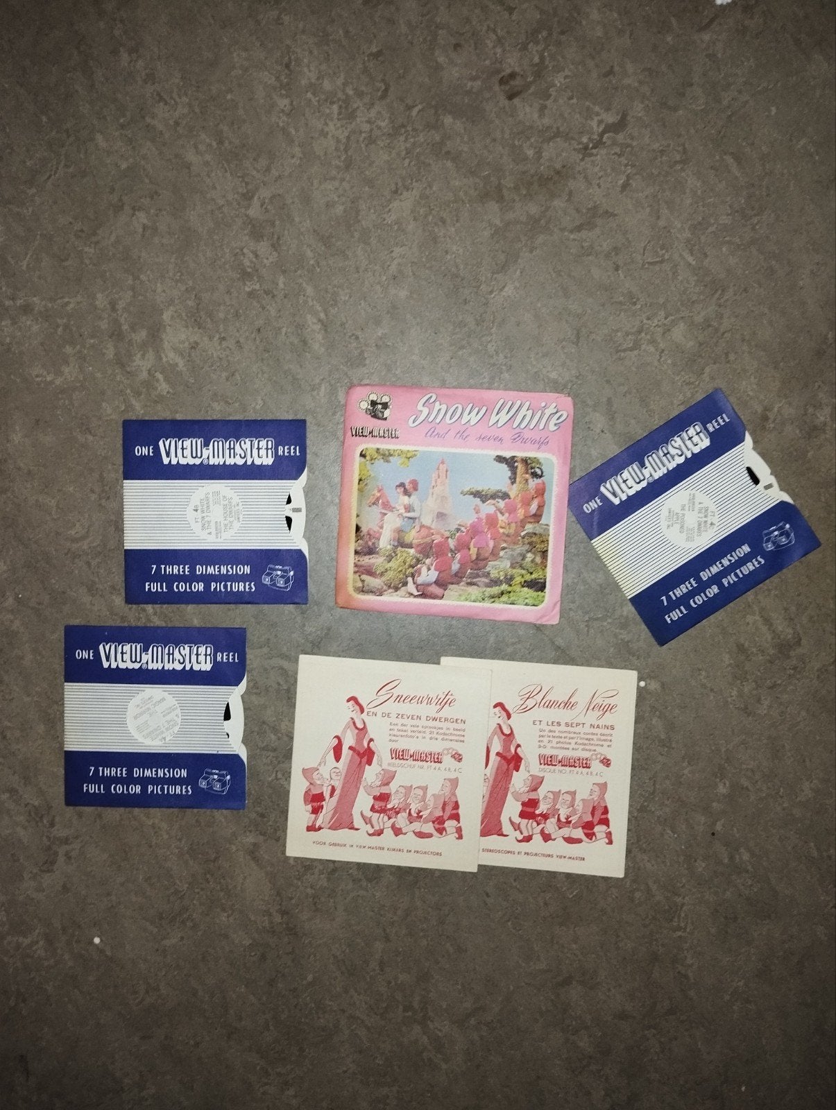 Vintage Sawyer's View-Master - Sneeuwwitje en de zeven dwerg, Verzamelen, Ophalen