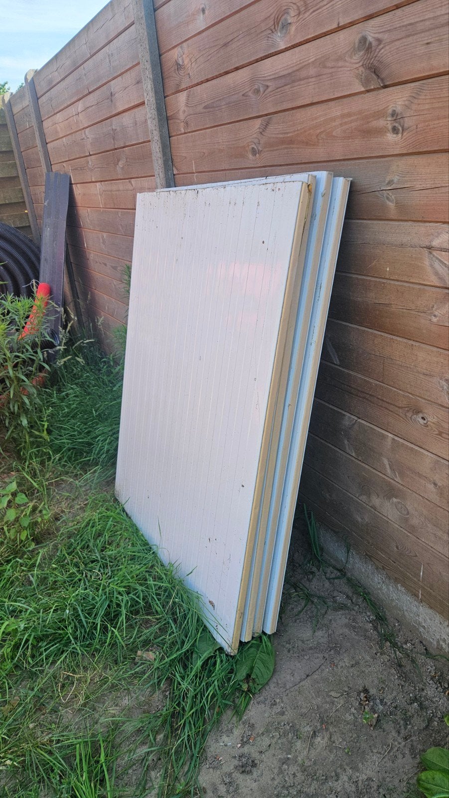 Sandwichpanelen, Ophalen