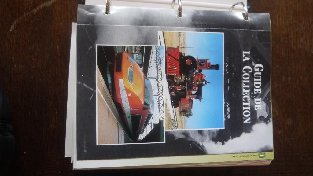 livre sur les locomotives, Enlèvement