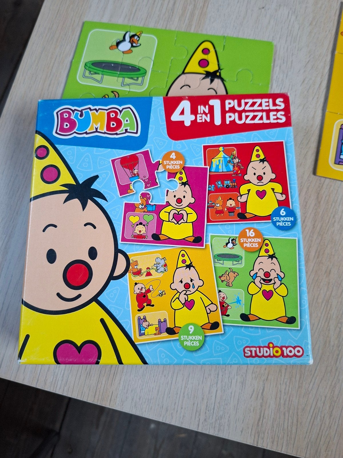 bumba puzzel, Ophalen