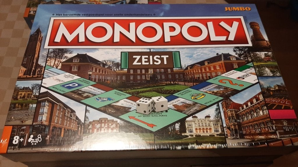 jeu de plateau Seal Monopoly Zeist Monopolie NL limited, 1 ou 2 joueurs, Enlèvement ou Envoi, Neuf, Monopooly