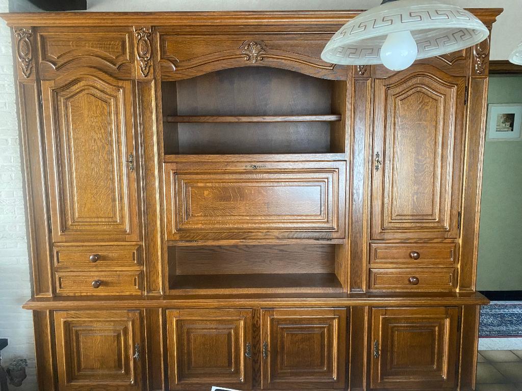 Wandkast gratis af te halen, Huis en Inrichting, Ophalen, Gebruikt, Met deur(en), Eikenhout