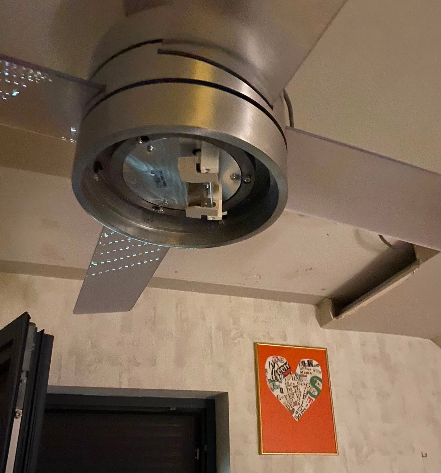 Plafond ventilator, Ophalen, Gebruikt