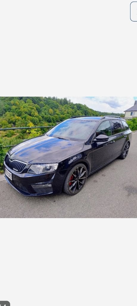 Vrs skoda octavia, Auto's, Skoda, Automaat, Dealer onderhouden, Euro 6, Leder en Stof