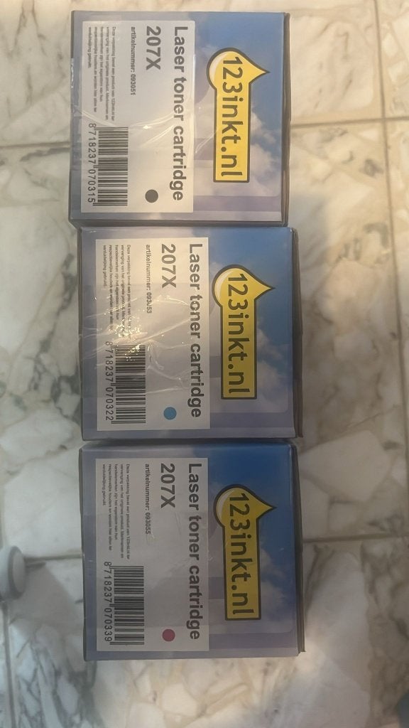 HP toner 207X, Informatique & Logiciels, Fournitures d'imprimante, Enlèvement, Neuf, Toner, 123inkt