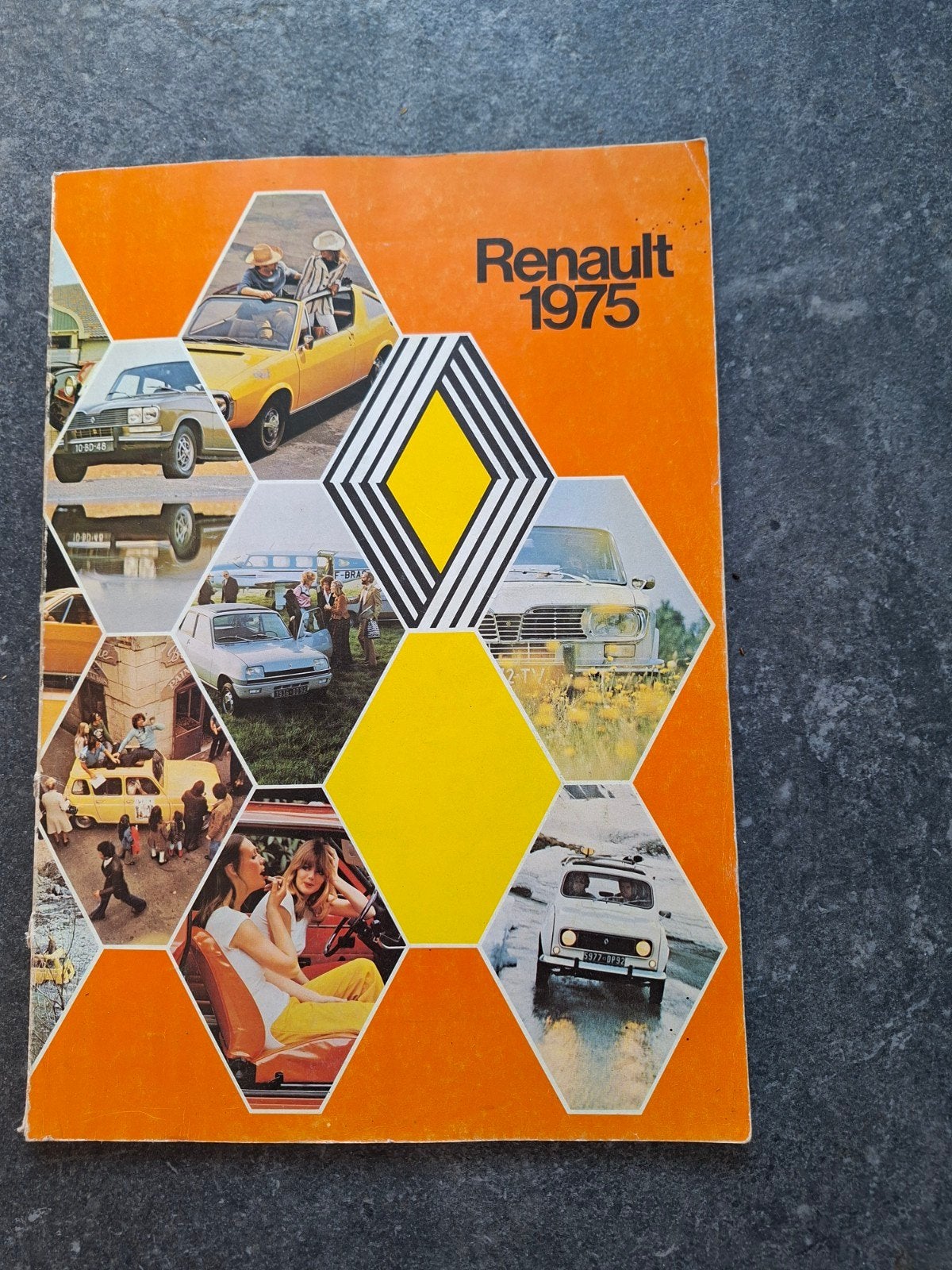 Renault 1975, Boeken, Auto's | Folders en Tijdschriften, Ophalen of Verzenden, Renault