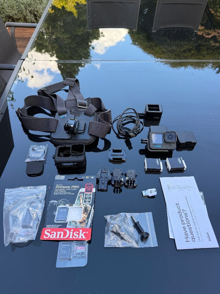 GoPro Hero 12 Black Pack - Nieuwstaat (3 keer geserveerd), Ophalen of Verzenden, Gebruikt, GoPro