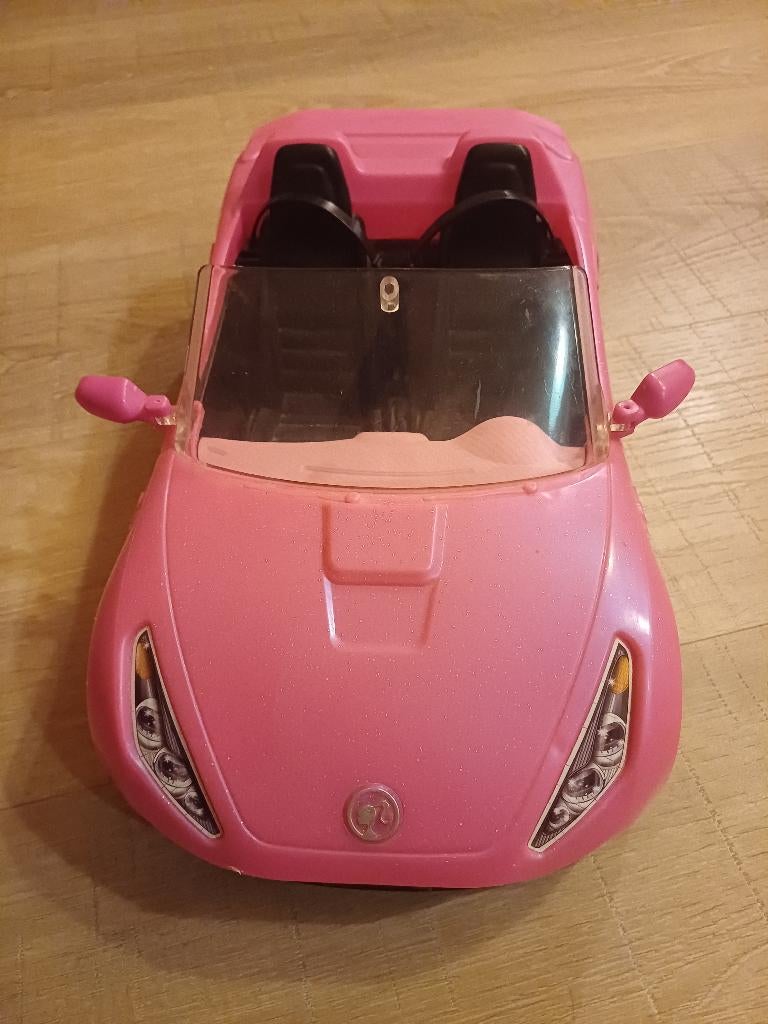 Cabriolet barbie auto, Ophalen of Verzenden, Gebruikt, Barbie