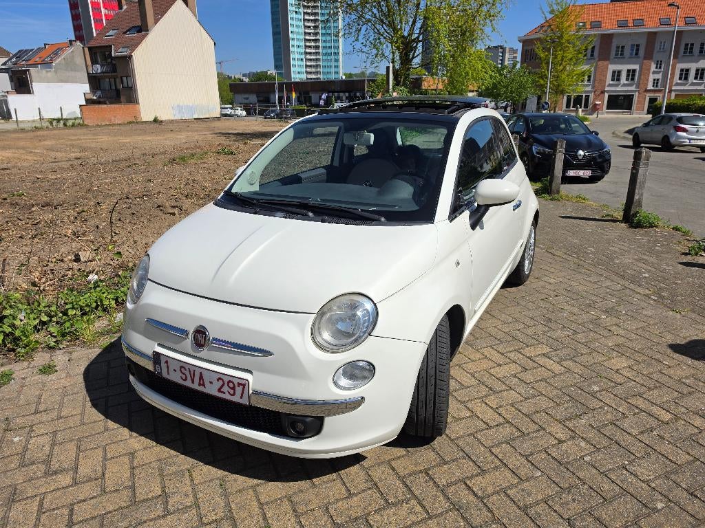 Fiat 500, Auto's, Automaat, Wit, Bedrijf, 51 kW