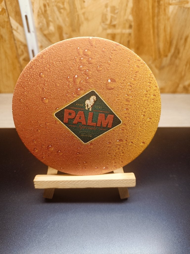 bierviltje palm rect verso, Collections, Enlèvement ou Envoi, Neuf, Sous-bock, Palm